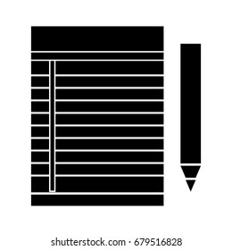 notebook & pen icons