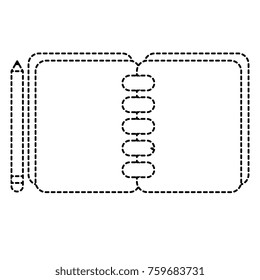 notebook with pencil icon