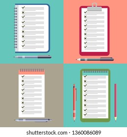 a notebook with a pencil or pen