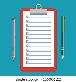 a notebook with a pencil or pen