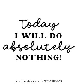 Notebook Planner Typography Black and White