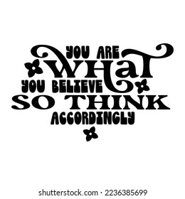 Notebook Planner Typography Black and White