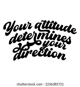 Notebook Planner Typography Black and White