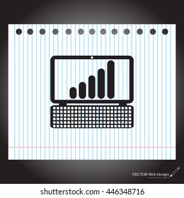 notebook with the schedule icon