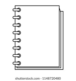 notebook school education icon