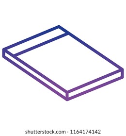 notebook school education icon