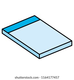 notebook school education icon