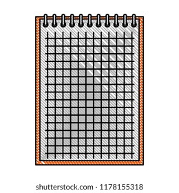 notebook school education icon