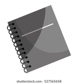 notebook school isolated icon
