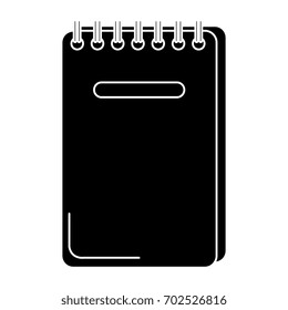 notebook. school. isolated icon.