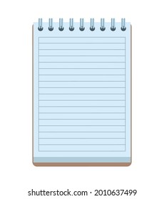 notebook school supply isolated icon