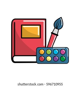 notebook school tools icon