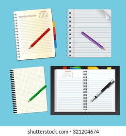 Notebook set.