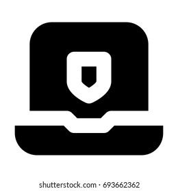 notebook and shield icon