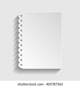 Notebook simple  icon