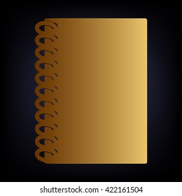 Notebook simple icon