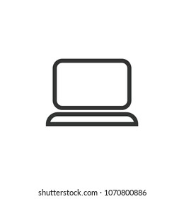 Notebook Simple Vector Icon