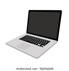 Notebook - stock vector.