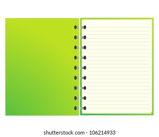 Notebook Vector