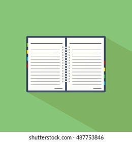 Notebook vector