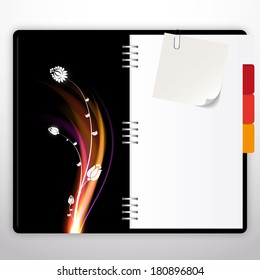Notebook Vector design. 