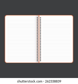 notebook vector design