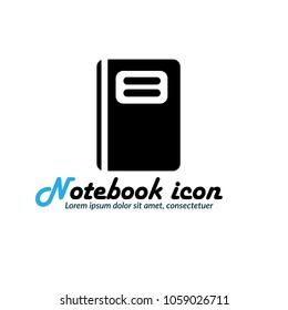 Notebook vector icon