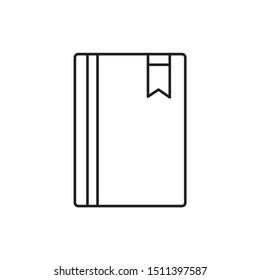 Notebook vector, notebook, vector icon