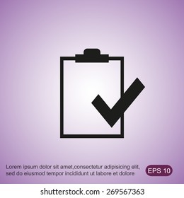 Notebook vector icon