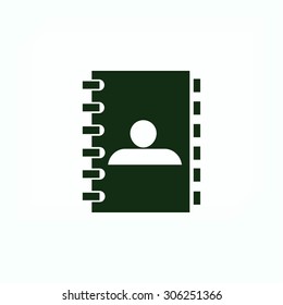 notebook vector  icon