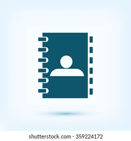 notebook vector  icon