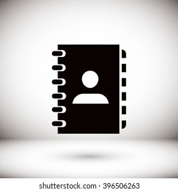 notebook vector  icon