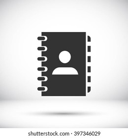 notebook vector  icon