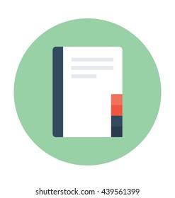
Notebook Vector Icon
