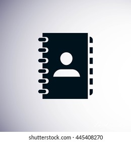 notebook vector  icon