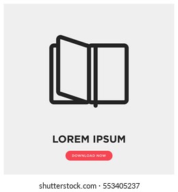 Notebook vector icon
