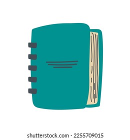 notebook vector icon icon for app and website, training symbols