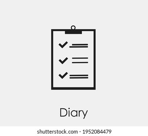 Notebook vector icon. Editable stroke. Symbol in Line Art Style for Design, Presentation, Website or Apps Elements, Logo. Pixel vector graphics - Vector