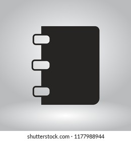 Notebook vector icon eps10