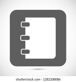 Notebook vector icon eps10