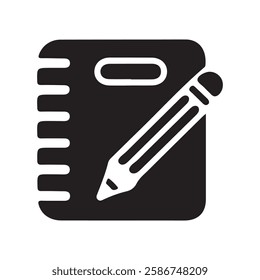 Notebook Vector Icon for Writing and Planning
Flat Notepad Symbol for Notes, Study, and Office Use
Modern Notebook Illustration for Education and Productivity