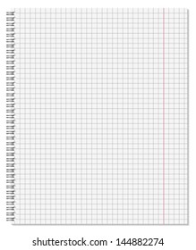 Notebook. Vector illustration.