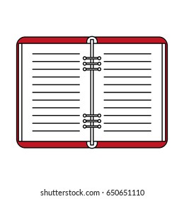 Notebook vector illustration