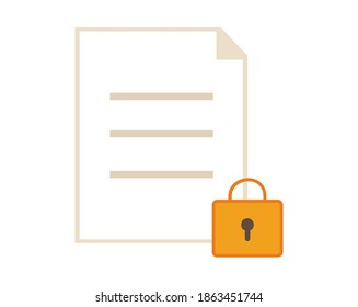 
Notebook vector illustration .  document icon . business
