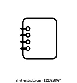 Notebook Vector Notepad Icon