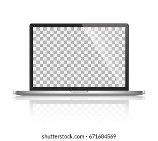 Notebook. Vector. Realistic isolated model - vector stock.