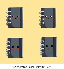 El juego de vectores de portátiles es una caricatura vectorial, un doodle lindo con un tema escolar.
Perfecto para el diseño de camisetas, mercadería, pegatinas, logotipos, emojis, etc.
