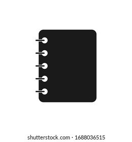 notebook. vector Simple modern icon design illustration.