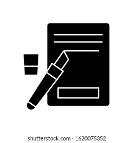 Notebook, Writing icon. Simple education icons for ui and ux, website or mobile application