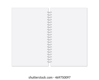 notebook for your design and logo. Mock up
